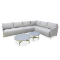 AURA CAFFE CORNER SOFA GREY