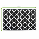 TERRACE RUG 08 BLACK 160x230CM