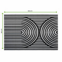 TERRACE RUG 21 BLACK 120x180CM