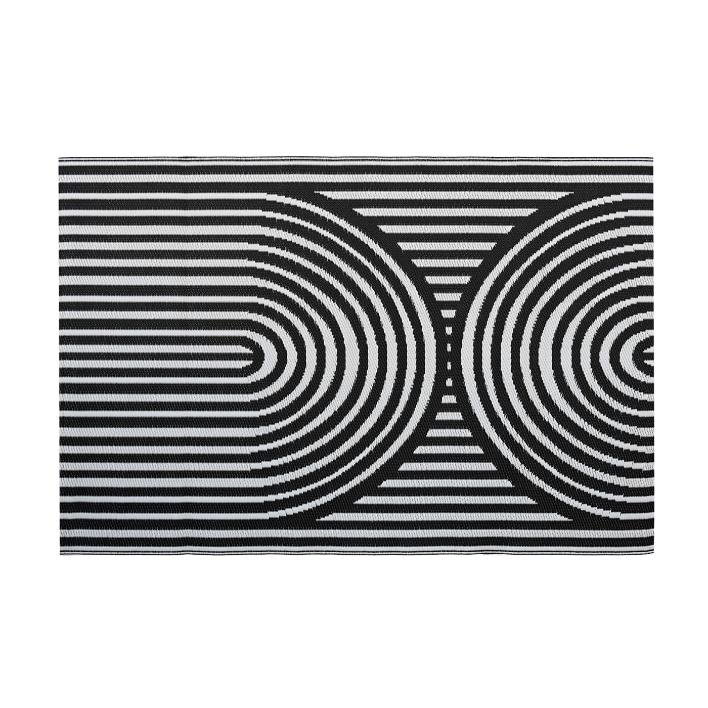 TERRACE RUG 21 BLACK 160x230CM