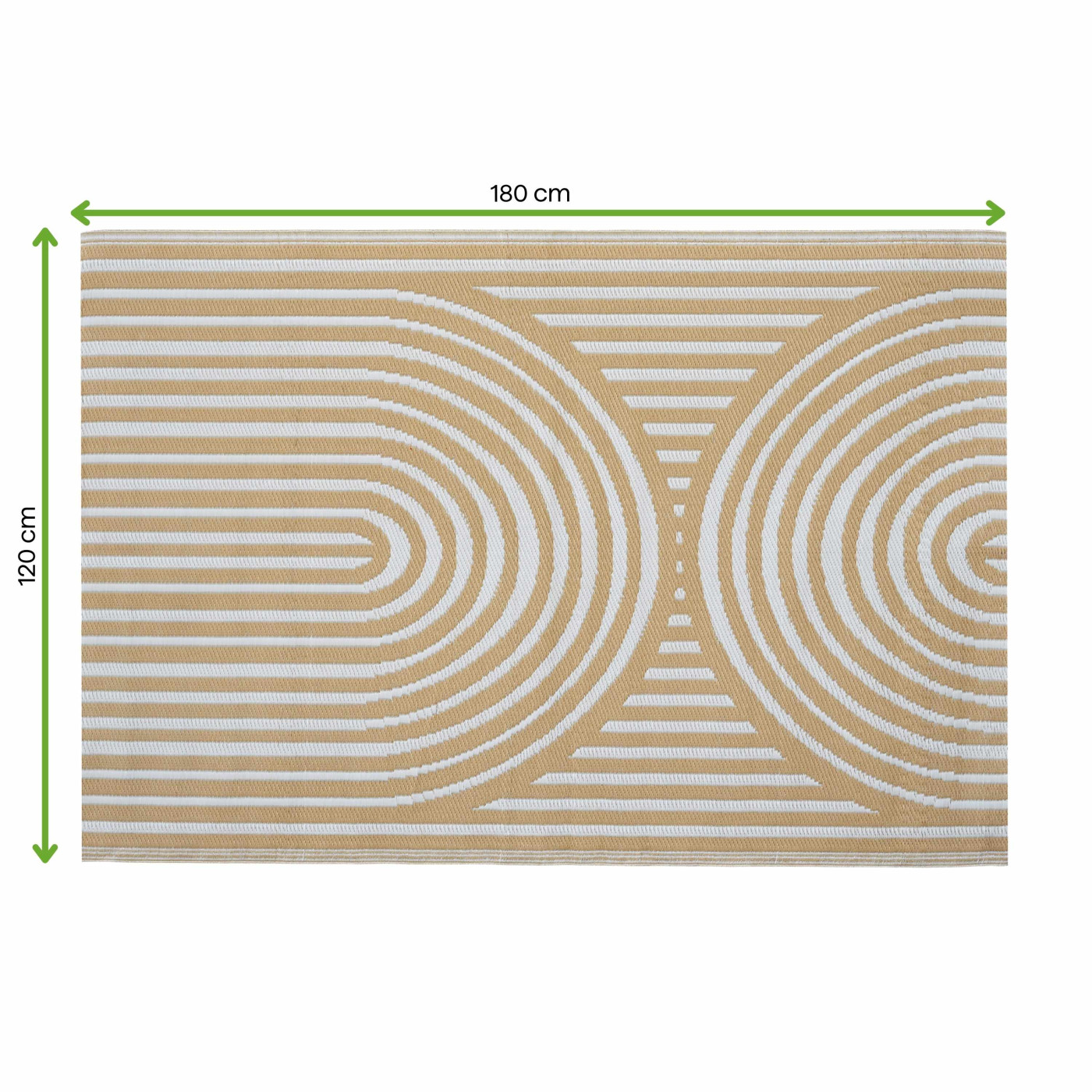 DYWAN TARASOWY 22 BEIGE 120x180CM
