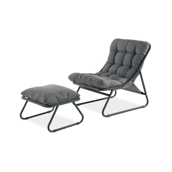 VISTA RELAX SET DARK GREY