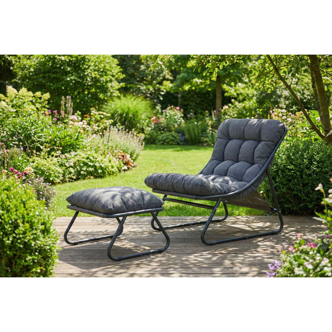 VISTA RELAX SET DARK GREY