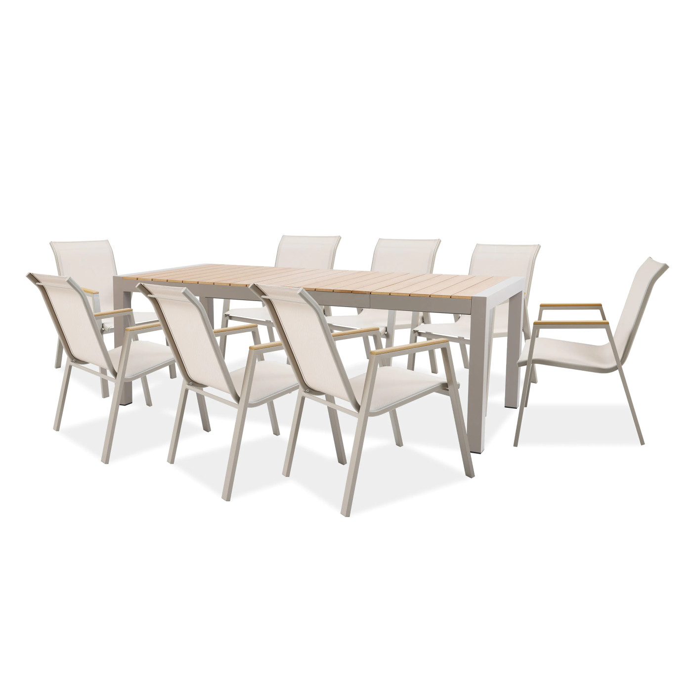 MALAWI 8+1 TAUPE SET