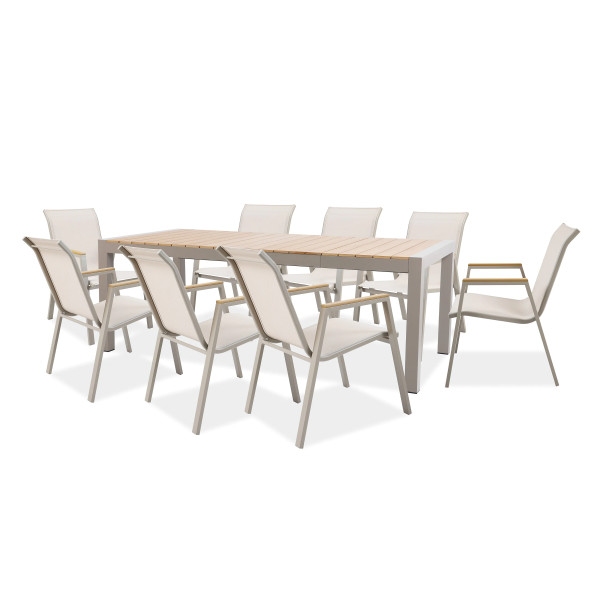 MALAWI 8+1 TAUPE SET