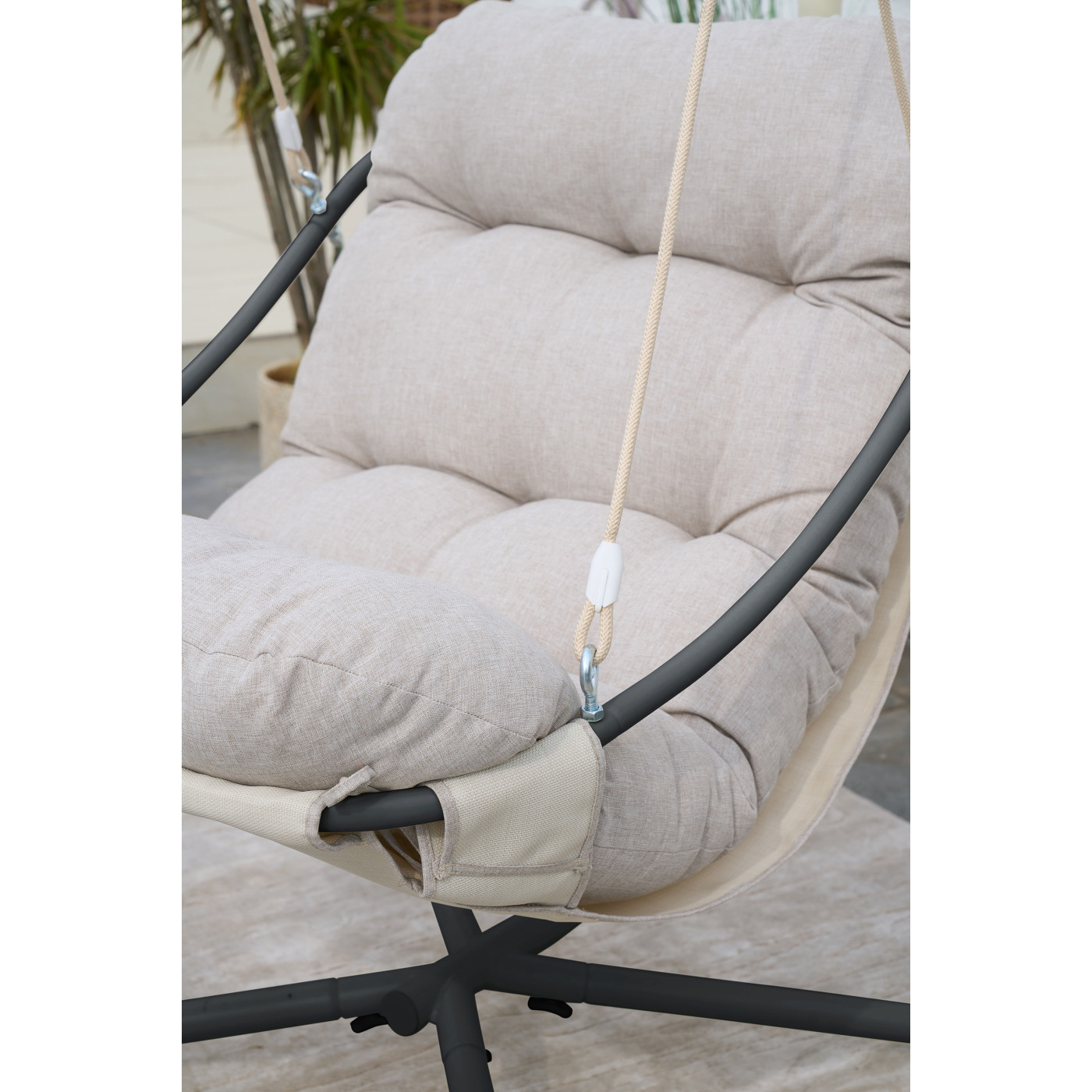 ORINOKO BEIGE HANGING CHAIR