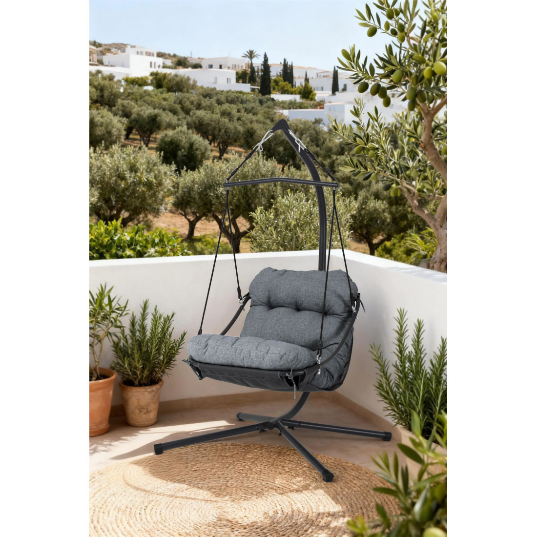 ORINOKO HANGING CHAIR GREY