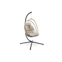 MILOS BEIGE HANGING CHAIR