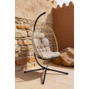 MILOS BEIGE HANGING CHAIR