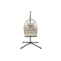 MILOS BEIGE HANGING CHAIR