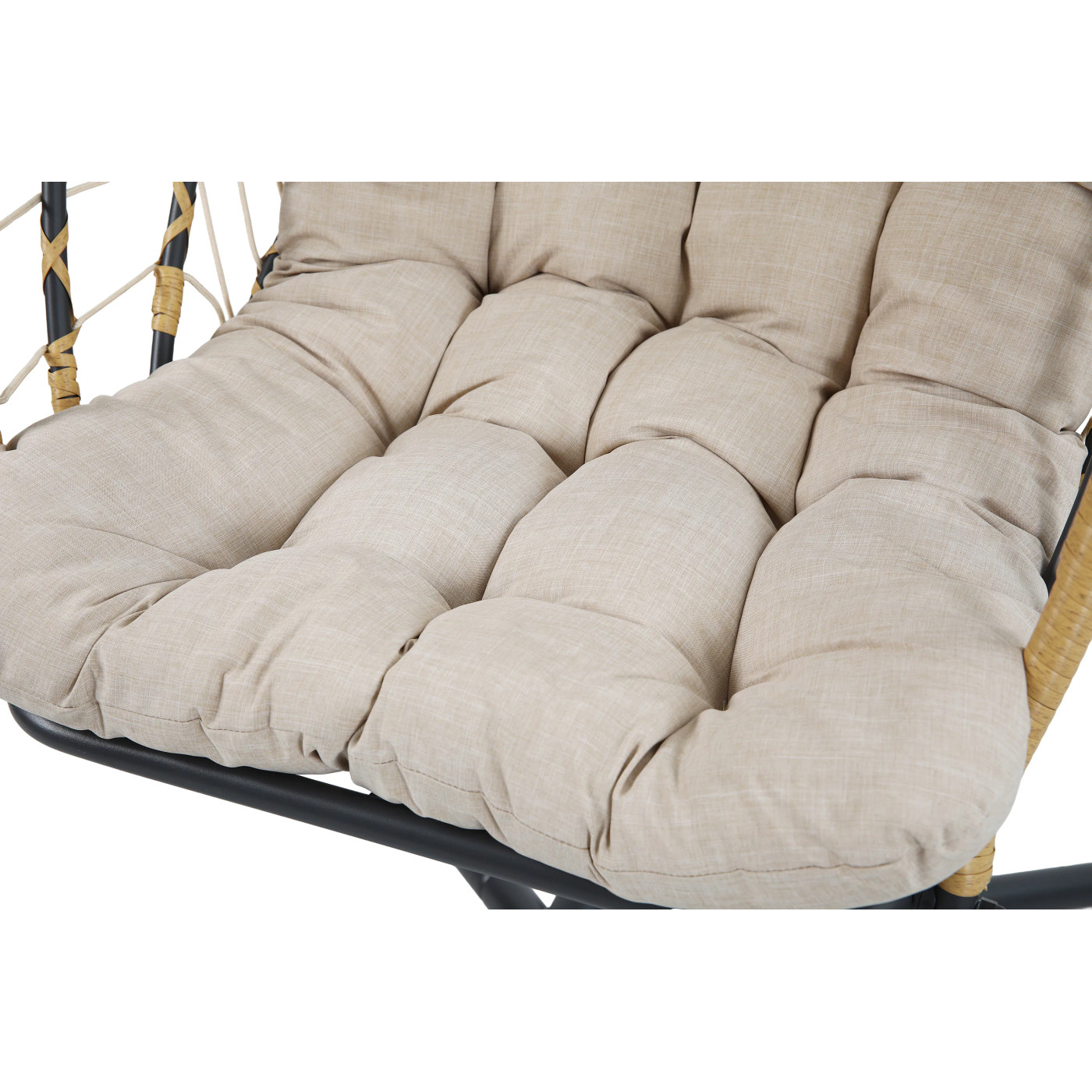 MILOS BEIGE HANGING CHAIR