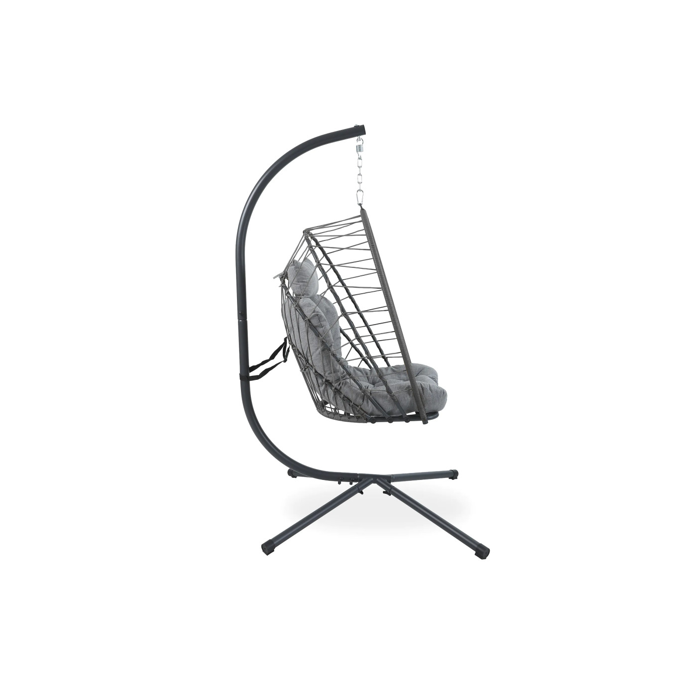 MILOS HANGING CHAIR GREY