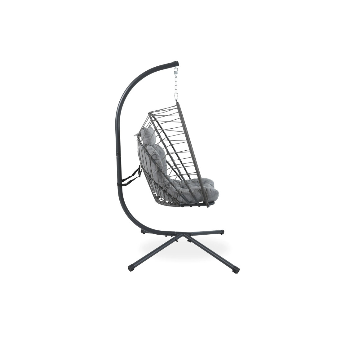 MILOS HANGING CHAIR GREY