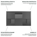 PRIMARY REGULOWANY PANEL ŻALUZJOWY 1.3M ANTHRACITE