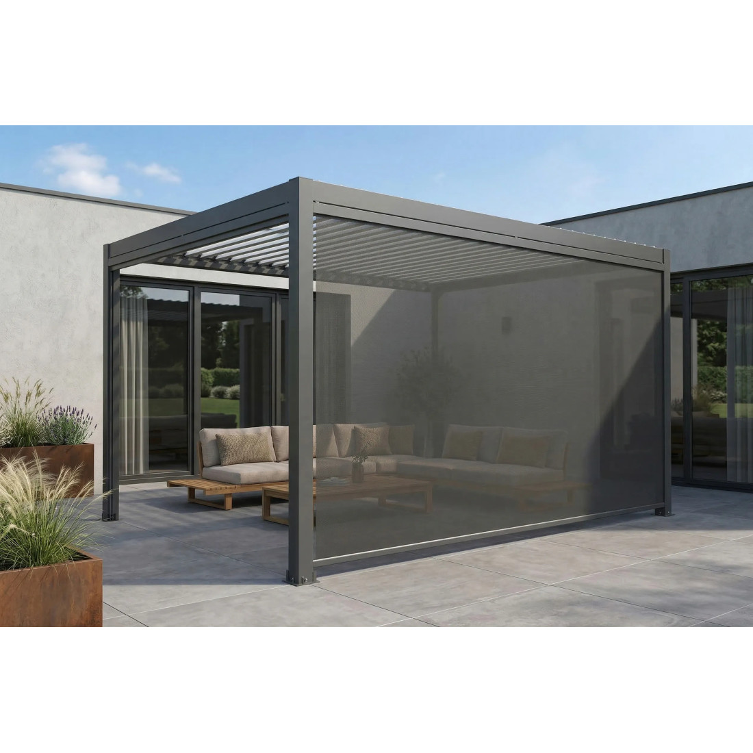 PRIMARY DROP-DOWN BLIND 4.0M ANTHRACITE