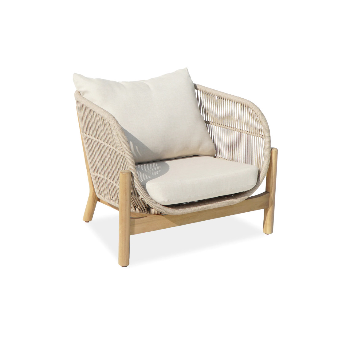 BERGEN CAFFE MAX ZESTAW ACACIA WOOD