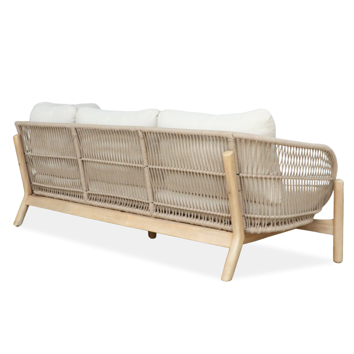 BERGEN CORNER SOFA ACACIA WOOD