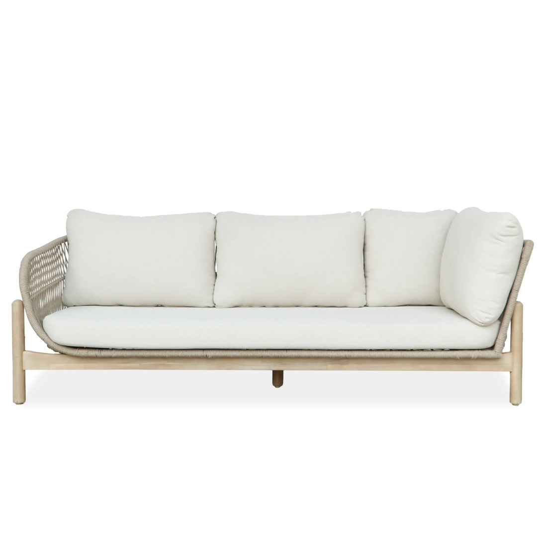 BERGEN CORNER SOFA ACACIA WOOD