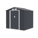 VECTOR 7x6 COLD GREY METAL SHED