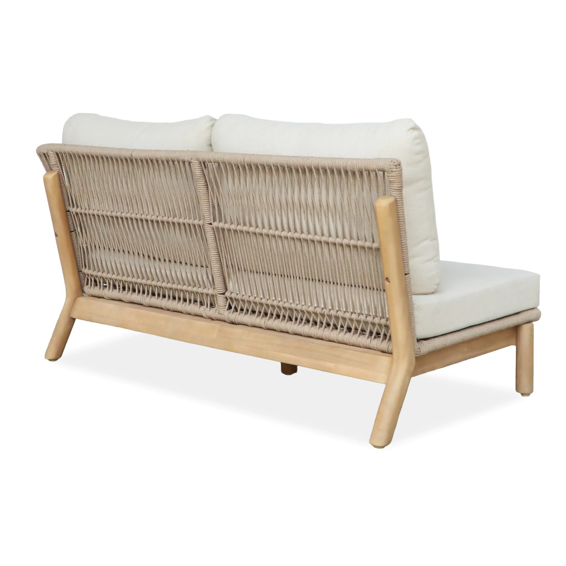 BERGEN CORNER SOFA ACACIA WOOD