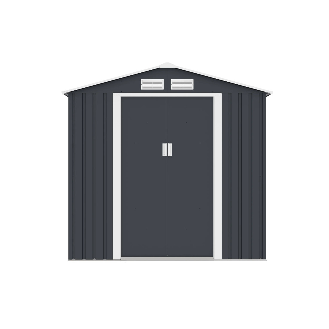 VECTOR 7x6 COLD GREY METAL SHED