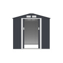VECTOR 7x6 COLD GREY METAL SHED