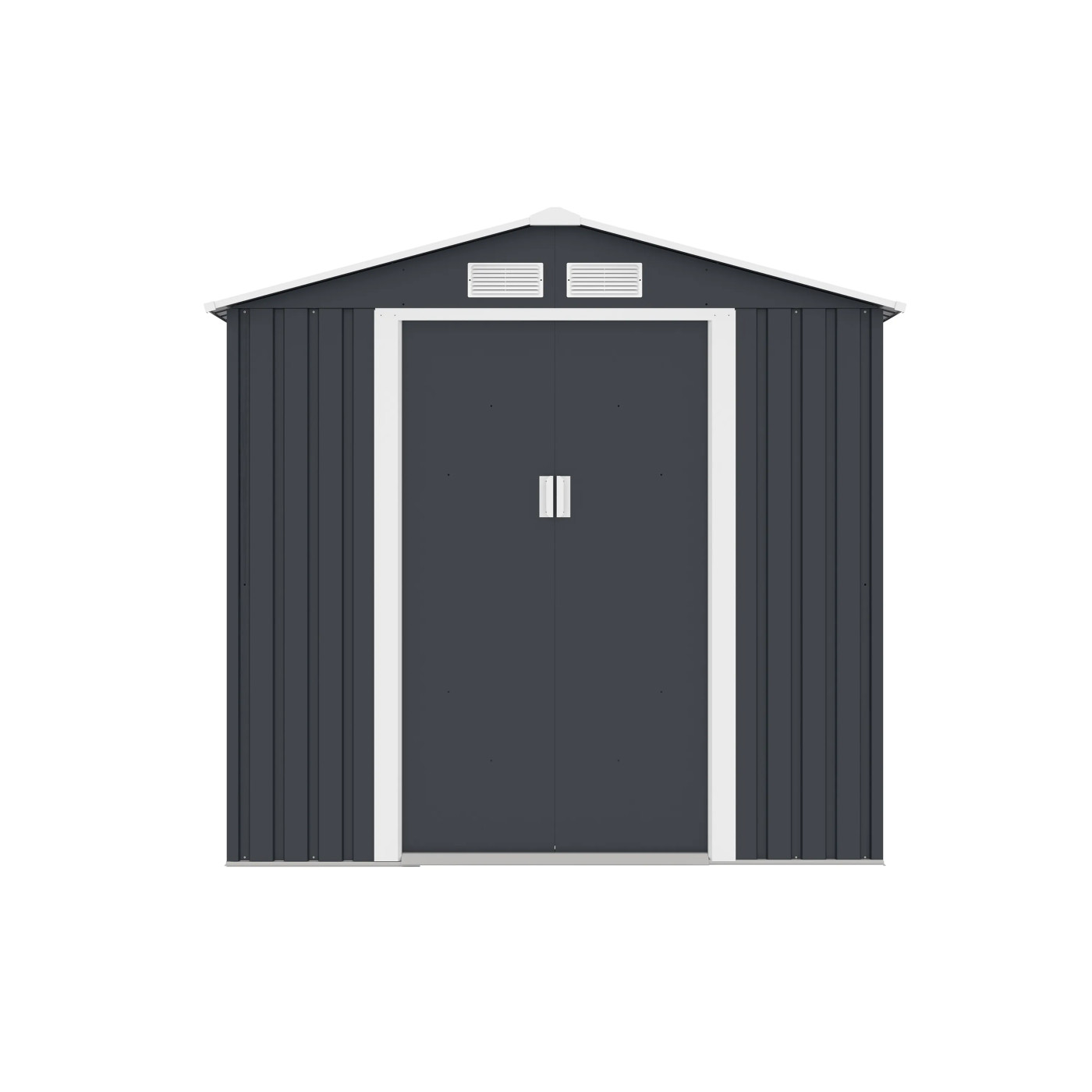 VECTOR 7x6 COLD GREY METAL SHED