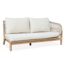 BERGEN CORNER SOFA ACACIA WOOD