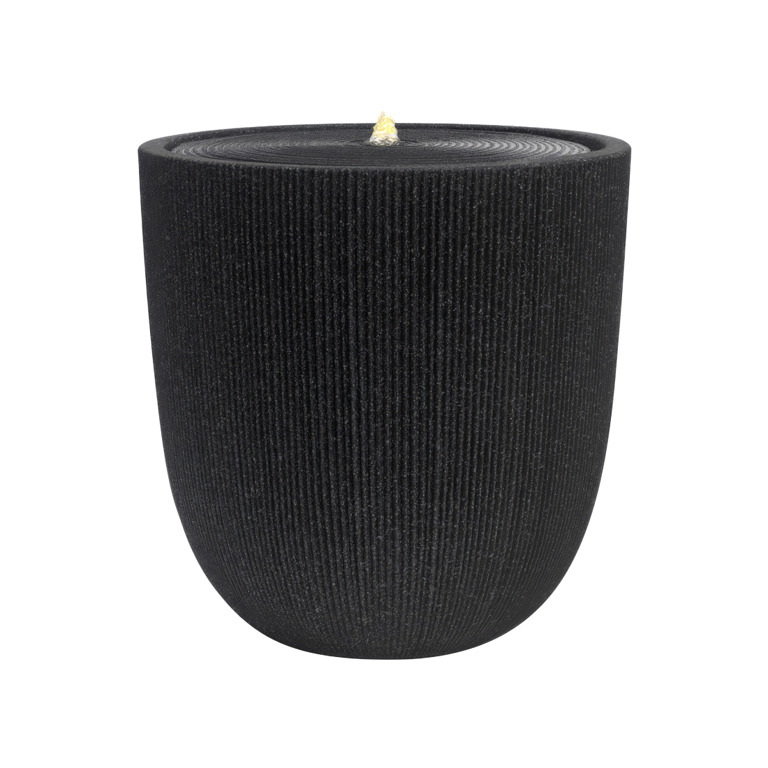 SOLENA FONTANNA LED FI31x31.5CM GRAPHITE