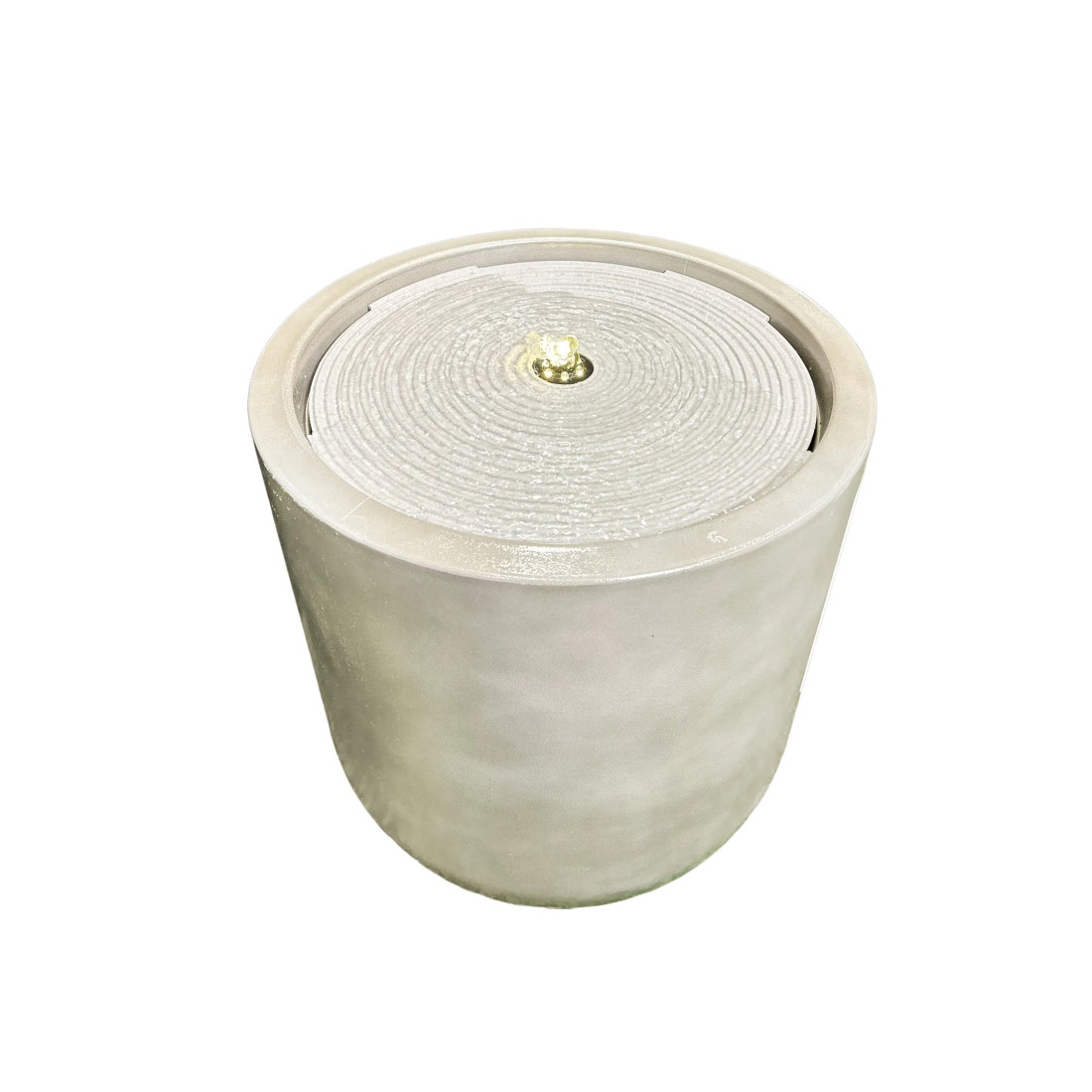 LUMINA FONTANNA LED FI29x28CM STONE GREY