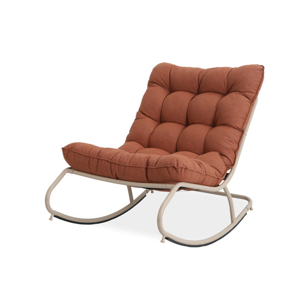 AGAVA ROCKING CHAIR TERRACOTTA