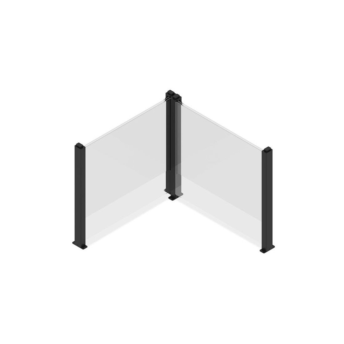 CORNER FASTENING CONNECTOR (2 PIECES IN THE SET)