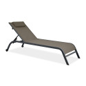 TIMOR DUO DECK CHAIR TAUPE