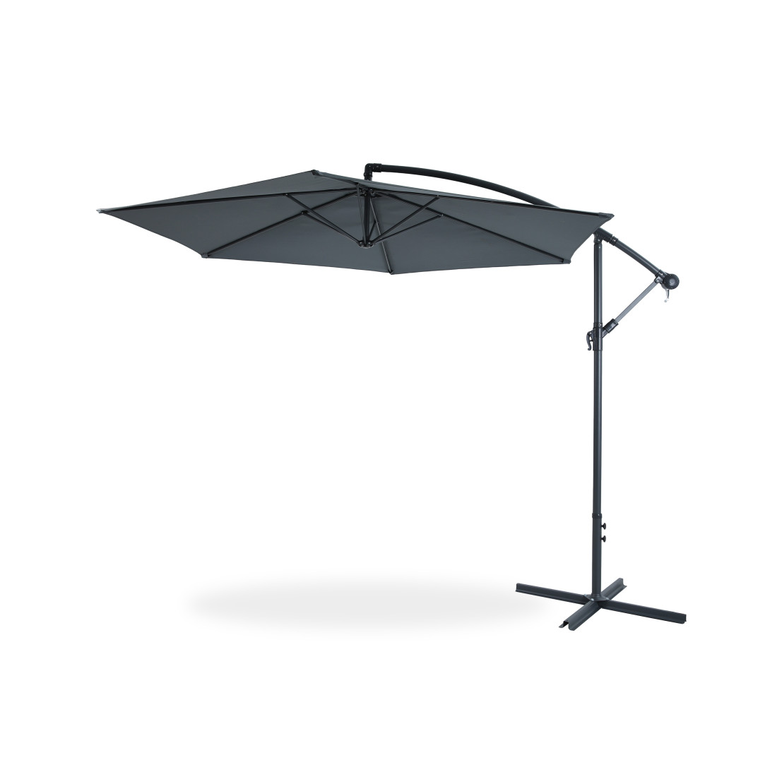 SAMBA PARASOL BOCZNY 3.0M DARK GREY