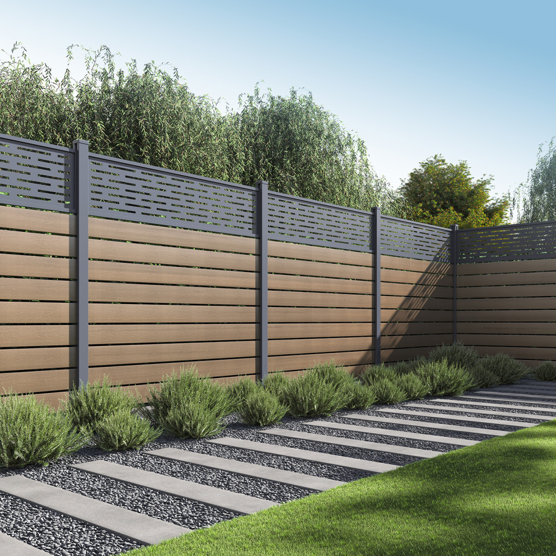 NEO ANTHRACITE DECORATIVE GRILLE