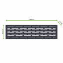 URBAN/CITY ANTHRACITE DECORATIVE GRILLE