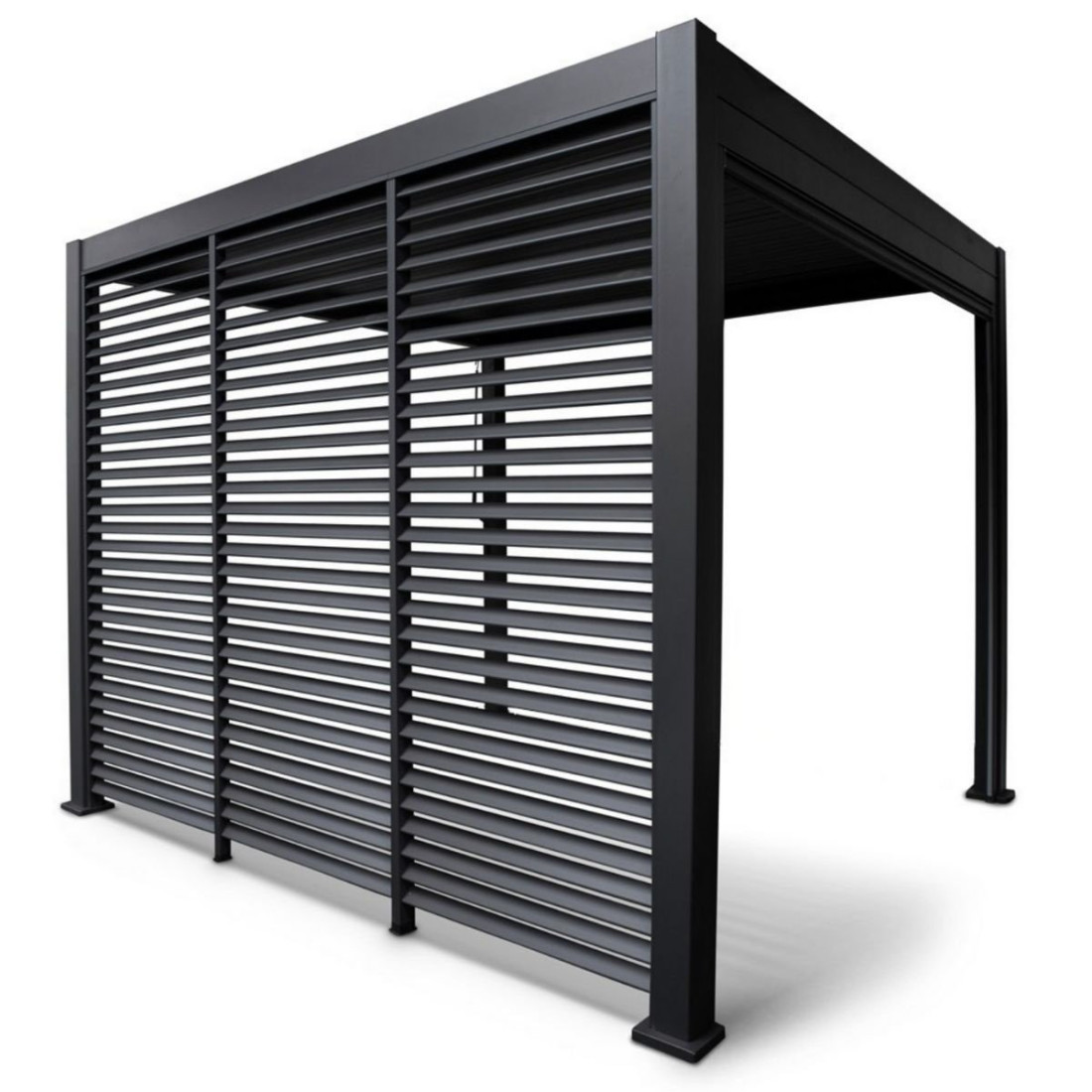 PRIMARY SIDE CURTAIN WITH MOSQUITO NET 3.0M ANTHRACITE