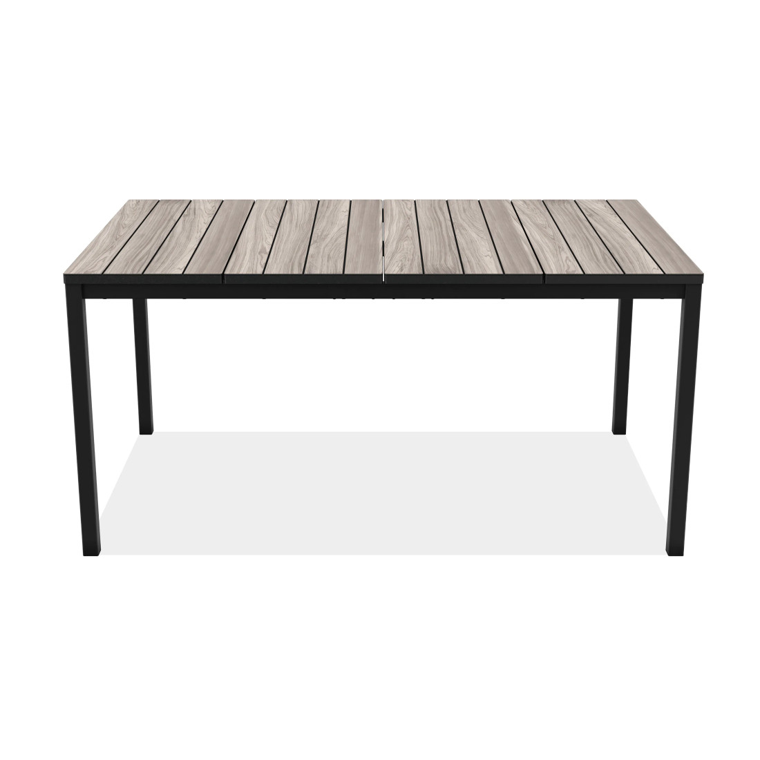 DECO PORTO NOVA 160 TABLE BLACK/STORM GREY