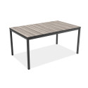 DECO PORTO NOVA 160 TABLE BLACK/STORM GREY
