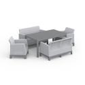 SCANDI DINING FIESTA ASH GREY-STORM GREY/ST.GREY