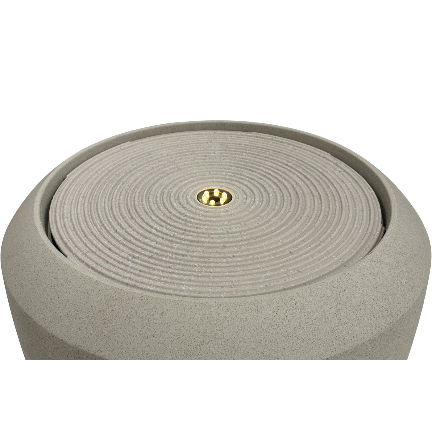 WATERFALL FONTANNA LED FI33x30.5CM CEMENT GREY