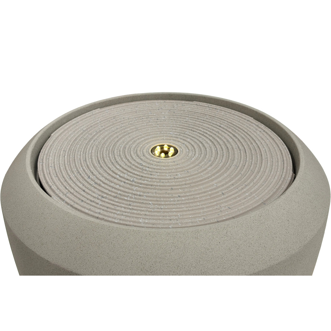 WATERFALL FONTANNA LED FI33x30.5CM CEMENT GREY