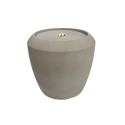 WATERFALL FONTANNA LED FI33x30.5CM CEMENT GREY