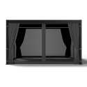 PRIMARY SIDE CURTAIN WITH MOSQUITO NET 4.0M ANTHRACITE
