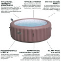 JACUZZI SPA HAWAII AIRJET 1.96x0.71M BESTWAY 6001G