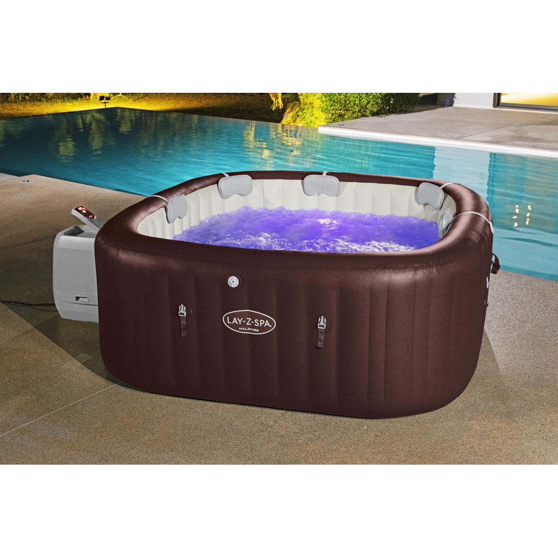 JACUZZI SPA MALDIVES AIRJET 2.01x2.01x0.80M BESTWAY 6001U
