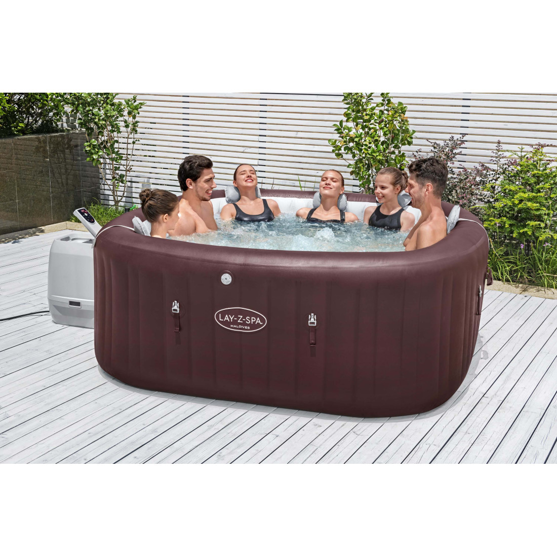 JACUZZI SPA MALDIVES AIRJET 2.01x2.01x0.80M BESTWAY 6001U