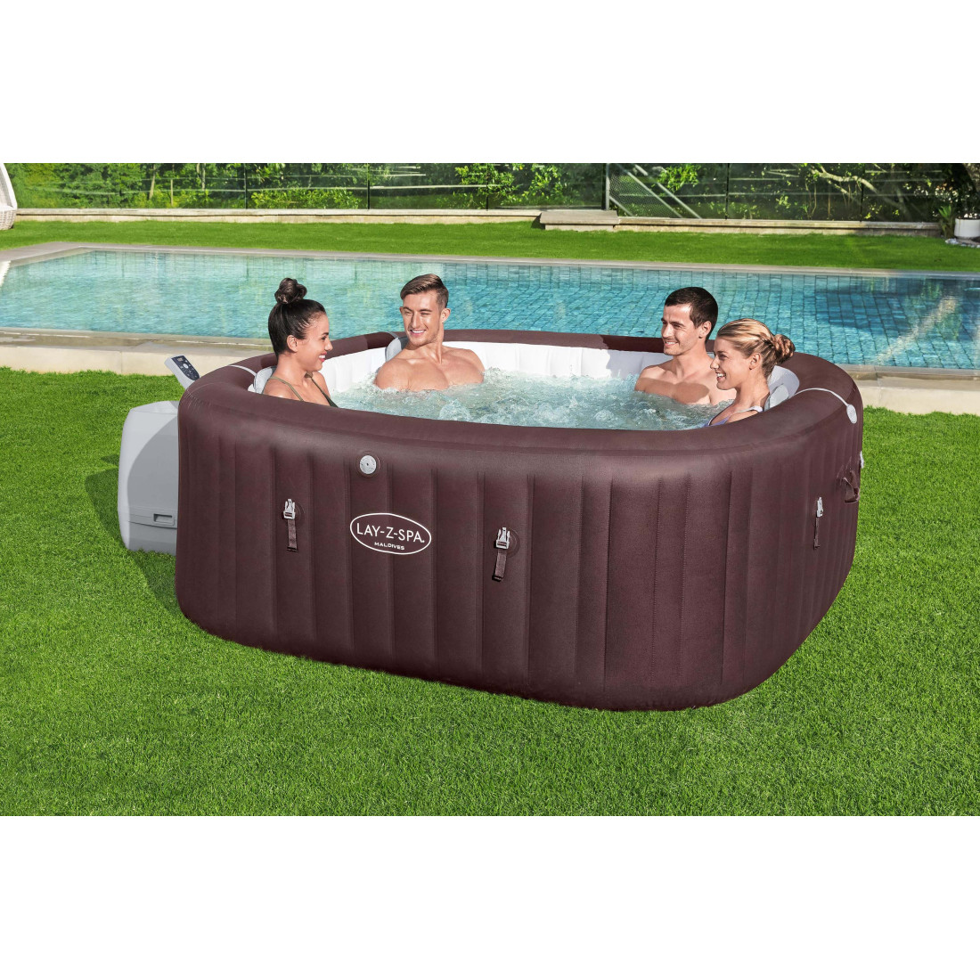 JACUZZI SPA MALDIVES AIRJET 2.01x2.01x0.80M BESTWAY 6001U
