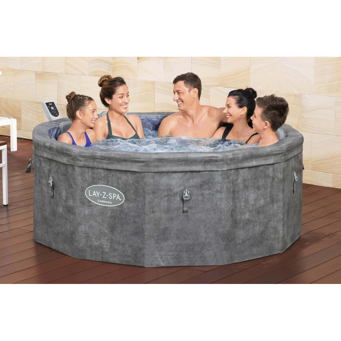 JACUZZI SPA CARRARA AIRJET 1.70 x 0.65 m BESTWAY 6001V