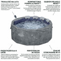 JACUZZI SPA CARRARA AIRJET 1.70 x 0.65 m BESTWAY 6001V